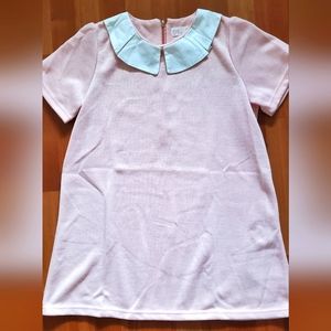 Casual coquette knit dress